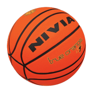 NIVIA True Orange Size 7 Basketball Orange & Black [BB-196]