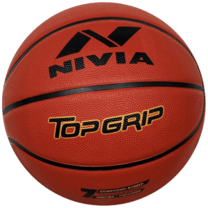 NIVIA Top Grip Size 6 Basketball Brown & Black [BB-195]